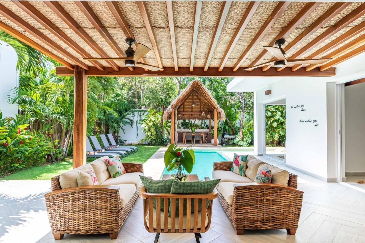 Villa Ek'Balam & Villa Flamingo, Luxury Villas, Private Pool, Private Garden, Jacuzzi, 24H Security ตูลุม ภายนอก รูปภาพ