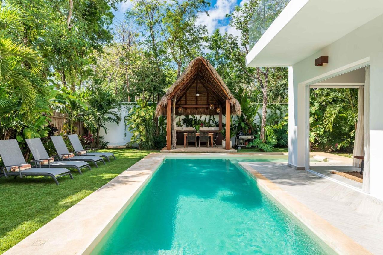 Villa Ek'Balam & Villa Flamingo, Luxury Villas, Private Pool, Private Garden, Jacuzzi, 24H Security ตูลุม ภายนอก รูปภาพ