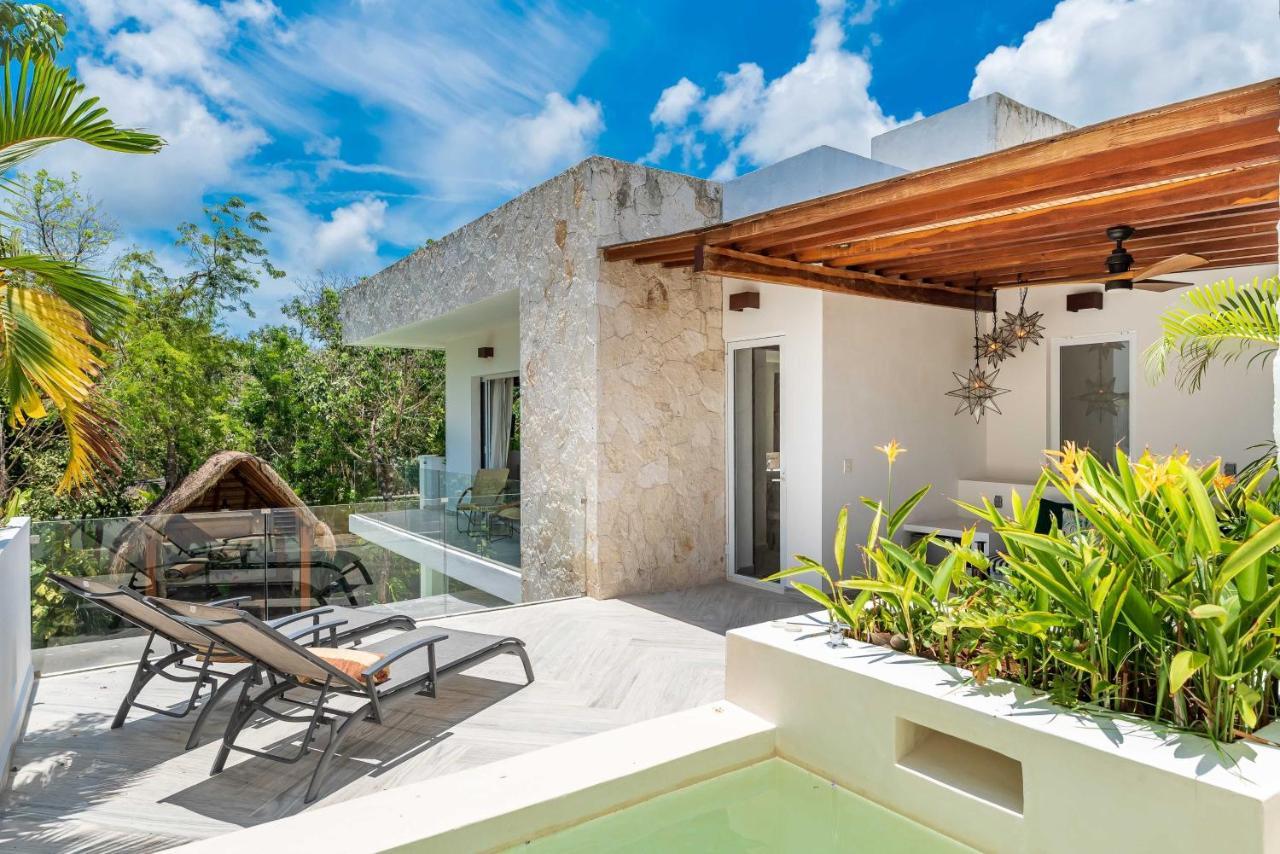 Villa Ek'Balam & Villa Flamingo, Luxury Villas, Private Pool, Private Garden, Jacuzzi, 24H Security ตูลุม ภายนอก รูปภาพ