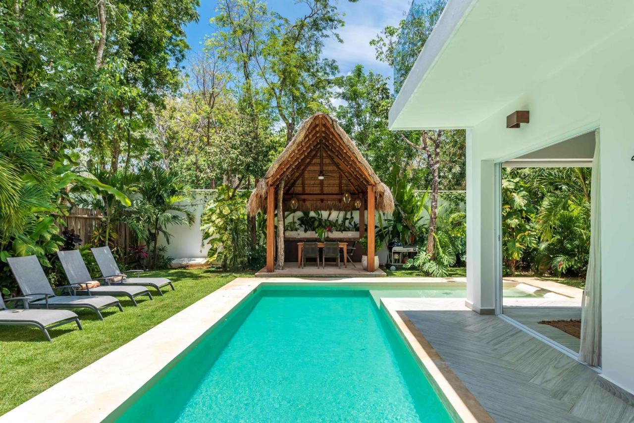 Villa Ek'Balam & Villa Flamingo, Luxury Villas, Private Pool, Private Garden, Jacuzzi, 24H Security ตูลุม ภายนอก รูปภาพ