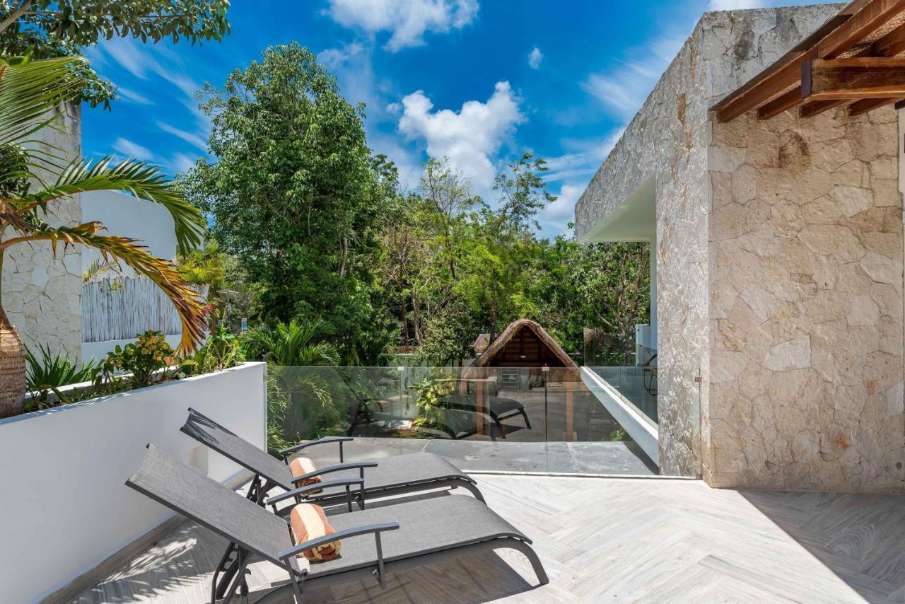 Villa Ek'Balam & Villa Flamingo, Luxury Villas, Private Pool, Private Garden, Jacuzzi, 24H Security ตูลุม ภายนอก รูปภาพ