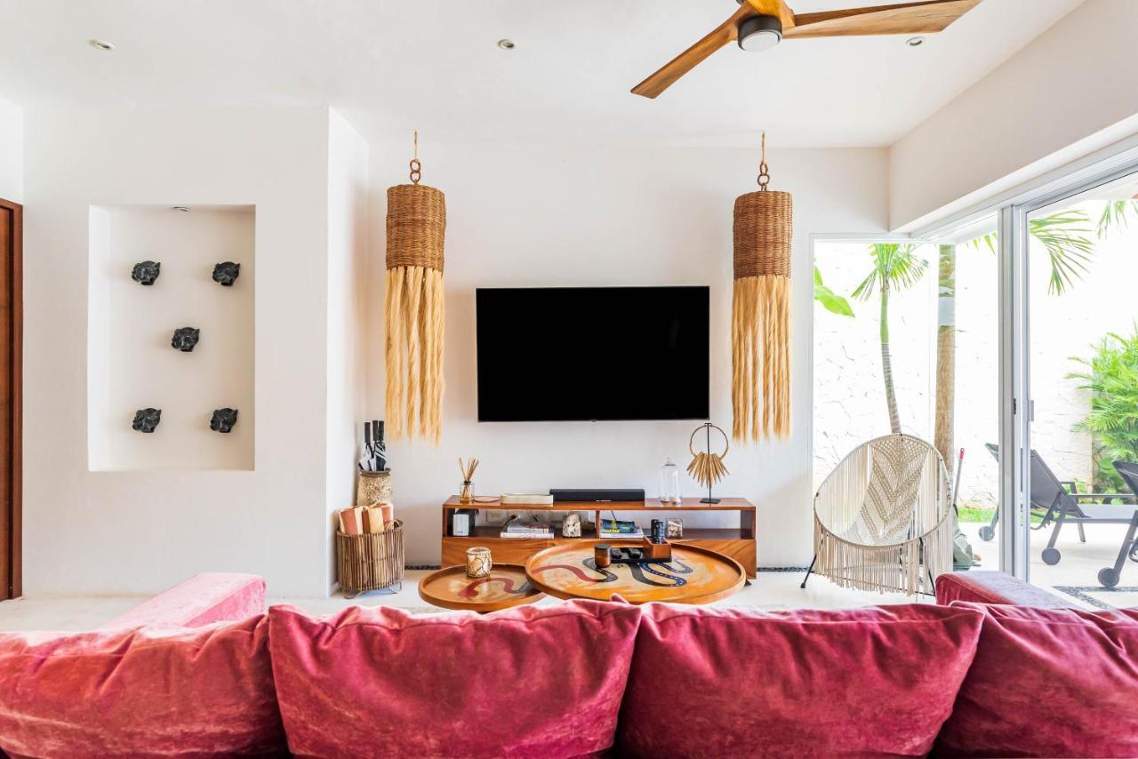 Villa Ek'Balam & Villa Flamingo, Luxury Villas, Private Pool, Private Garden, Jacuzzi, 24H Security ตูลุม ภายนอก รูปภาพ