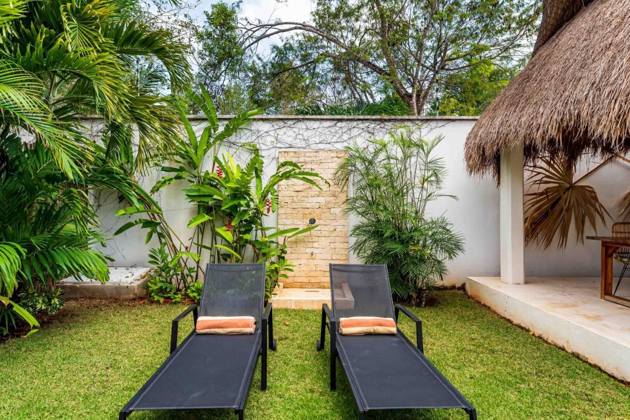 Villa Ek'Balam & Villa Flamingo, Luxury Villas, Private Pool, Private Garden, Jacuzzi, 24H Security ตูลุม ภายนอก รูปภาพ