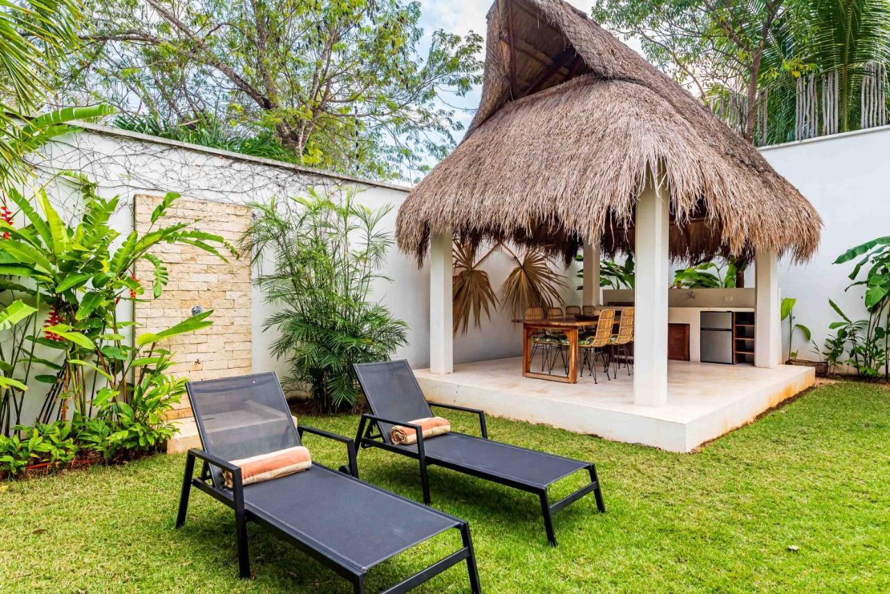 Villa Ek'Balam & Villa Flamingo, Luxury Villas, Private Pool, Private Garden, Jacuzzi, 24H Security ตูลุม ภายนอก รูปภาพ