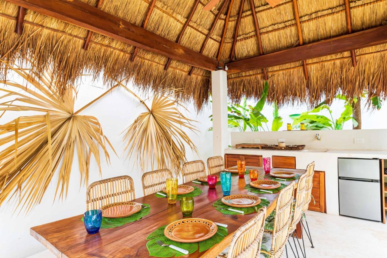 Villa Ek'Balam & Villa Flamingo, Luxury Villas, Private Pool, Private Garden, Jacuzzi, 24H Security ตูลุม ภายนอก รูปภาพ
