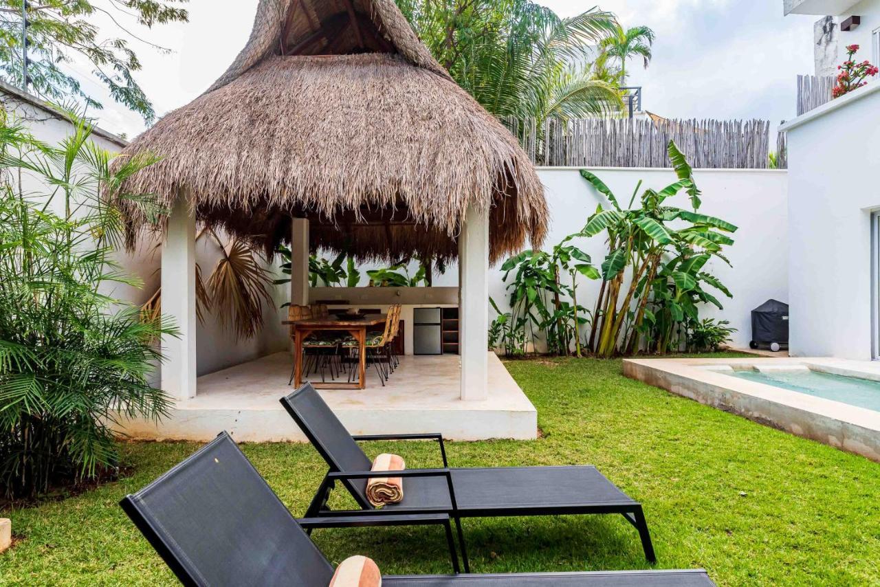 Villa Ek'Balam & Villa Flamingo, Luxury Villas, Private Pool, Private Garden, Jacuzzi, 24H Security ตูลุม ภายนอก รูปภาพ